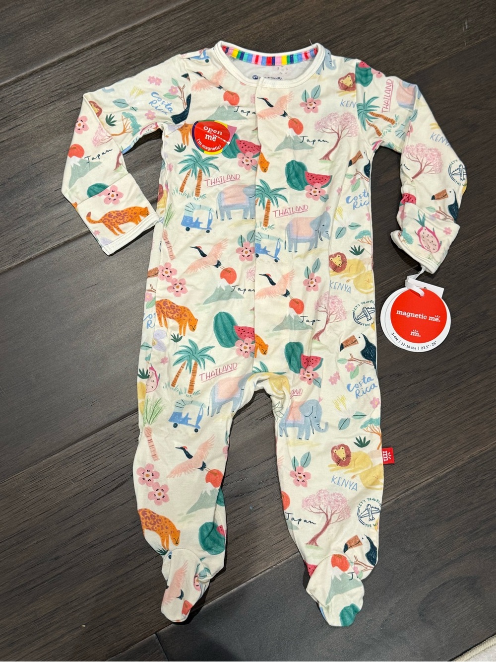 NWT Magnetic Me Wanderlust Wildlife 3-6 months